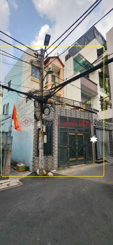 House for sale, 2 street frontages, Vuon Lai Street, Tan Phu District, 78m², 4 floors, 6.69 billion VND - High-class residential area, secure. _0