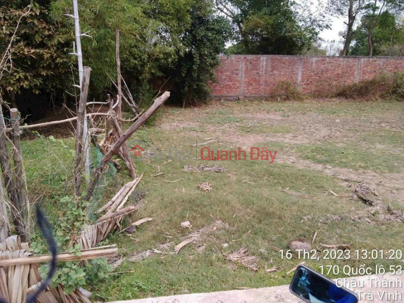 ₫ 320 Million, OWNER NEEDS TO SELL LAND LOT AT Truon Hamlet, Hoa Loi Commune, Chau Thanh, Tra Vinh