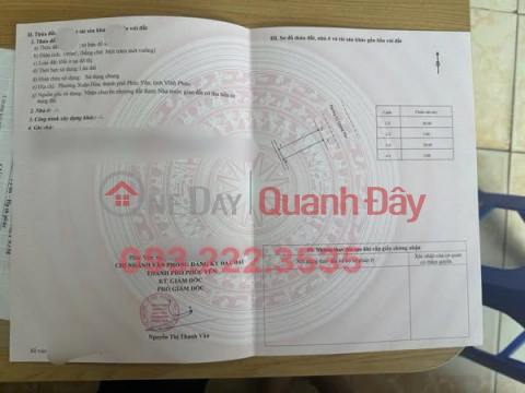 Le Quang Dao street, 36m wide business road in the center of Xuan Hoa ward, Phu Tho (Phuc Yen, Vinh) _0