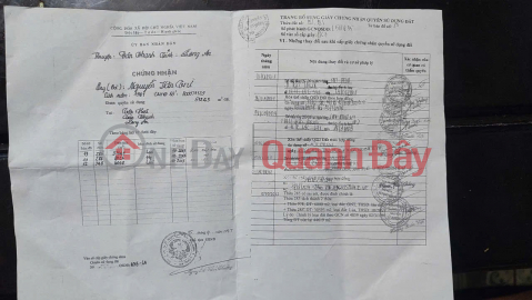 INVESTMENT IS PROFITABLE - Owner Needs to Sell Land Plot in Tan Hoa Commune, Tan Thanh District, Long An Province _0
