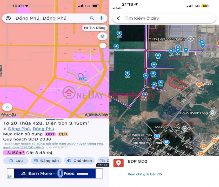 OWNER SELLING 3,148.4M2 LAND WITH TITLE DEED RIGHT NEXT TO BAC DONG PHU INDUSTRIAL PARK Vietnam | Sales, đ 8.2 Billion