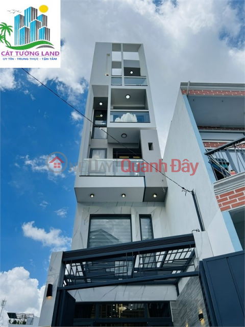 100% new 5-storey house, Nguyen Duy Cung frontage, Ward 12, Go Vap, only 8.75 billion _0