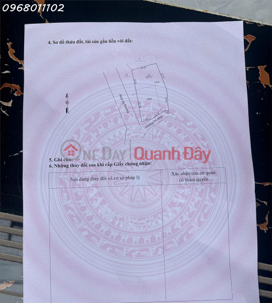 đ 3.1 Billion Owner sells extremely beautiful land touching Hoa Binh lake, area 817m2, residential land 300m2.