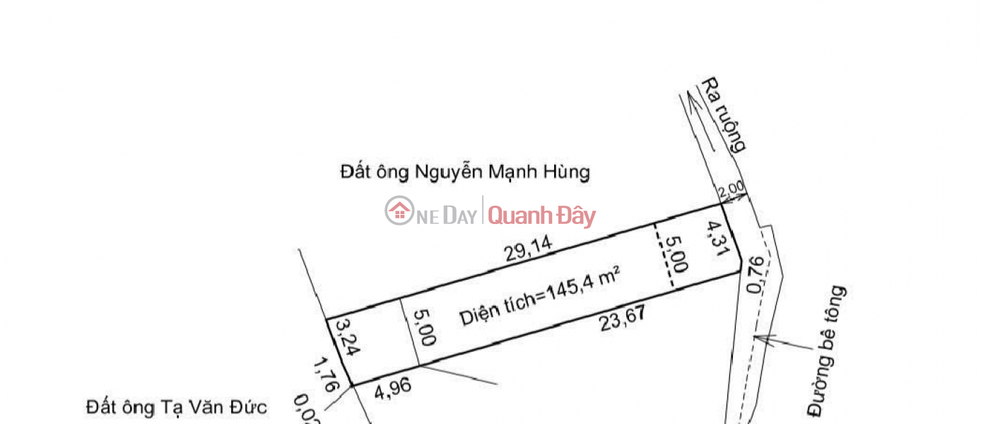 Property Search Vietnam | OneDay | Residential, Sales Listings, HOT HOT – OWNER NEEDS TO SELL LAND at Vien Chau Junction, Group 7, An Tuong Ward, Tuyen Quang
