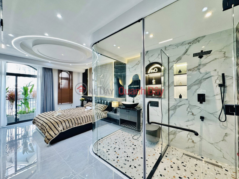 đ 9.9 Billion | 5-storey house, modern design, fully furnished. Pham Van Chieu, Ward 14, near Tham Luong