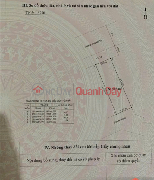 Bán đất Khu đô thị ICC Lạch Tray - Lê Chân, 81m, MT5m, Hướng Tây Bắc, GIÁ 88 tr/m Việt Nam Bán, đ 7,11 tỷ