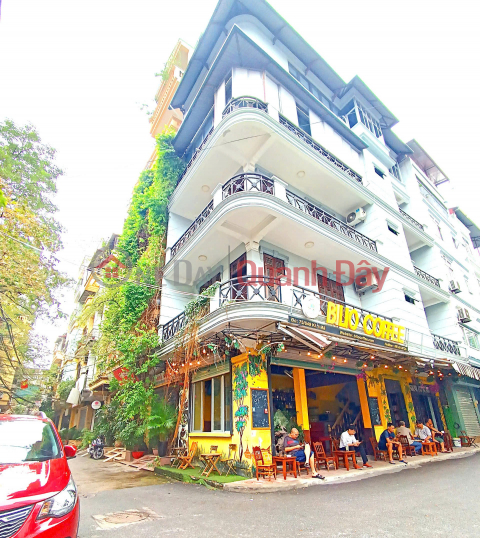 (CORNER LOT, ALLEY FRONT, CAR) House for sale in VU NGOC PHAN, Dong Da, good cash flow. Area 51m2, 5 floors, frontage 4.2m _0