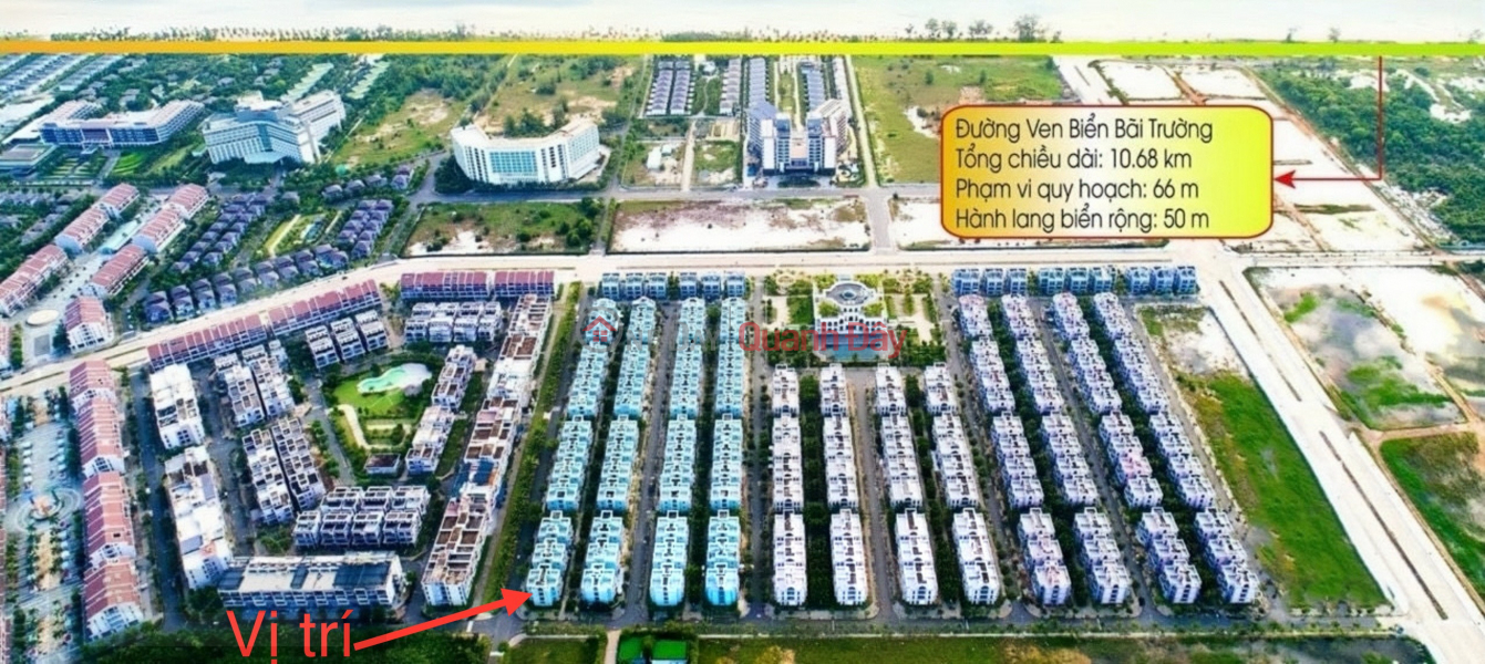Bán biệt thự căn góc góc 4 mặt thoáng trung tâm Bãi Trường Phú Quốc - CAM KẾT giá tốt nhất thị trường Niêm yết bán