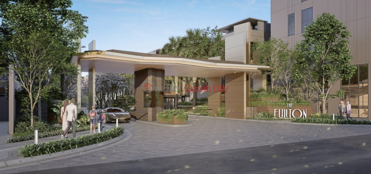 FULLTON-CAPITALAND VILLA FOR SALE – SINGAPORE RESORT STANDARDS – 100% OF VILLAS HAVE PRIVATE GARDENS – At Nhu Quynh Sales Listings