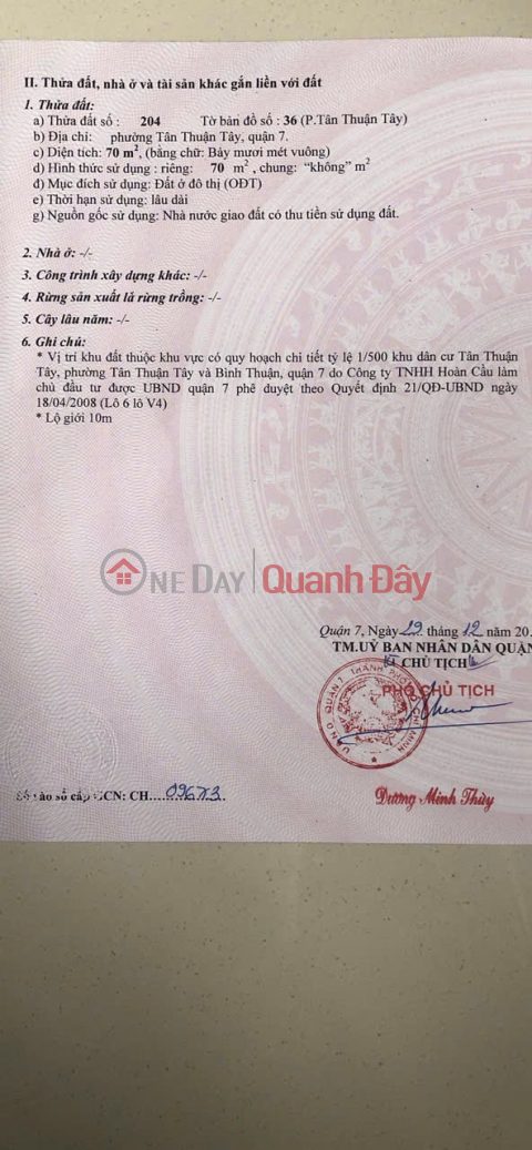 ĐẤT DỰ ÁN - CHÍNH CHỦ CẦN BÁN TẠI Eco Green Sài Gòn, Nguyễn Văn Linh, Tân Thuận Tây, Quận 7, HCM _0