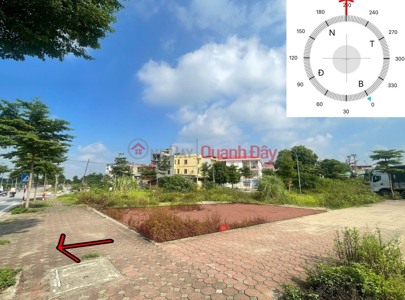 Chính chủ bán lô đất đấu giá 90m2 Huỳnh Cung, Đại Thanh, Hà Nội - 3 mặt thoáng - trục đường 16,5m Niêm yết bán