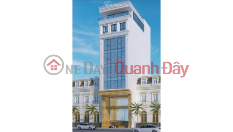 Urgent sale of 9-storey building on Dich Vong Hau street, area 130m2, Mt8m. PRICE 80 BILLION _0
