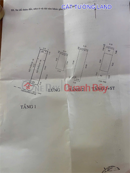 đ 10,5 tỷ Bán nhà 5 Tầng ( 4x19m, 75m2) – Mặt tiền Đỗ Bí, Phú Thạnh, Tân Phú – Chỉ 10.5 tỷ