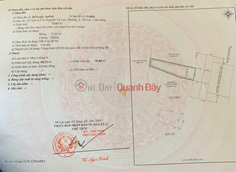 Property Search Vietnam | OneDay | Nhà ở, Niêm yết bán, NHÀ ĐẸP- GIÁ TỐT - CHÍNH CHỦ Cần Bán Nhanh Căn Nhà Đẹp Tại Phường 8, Đà Lạt, Lâm Đồng