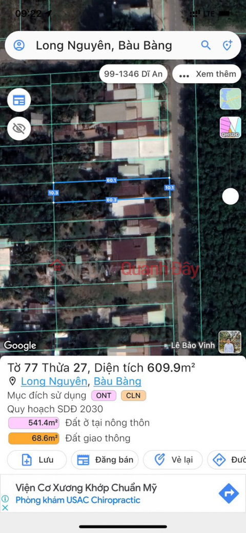 Owner needs to sell quickly Land plot with free 4-level house on Road 619 - Long Nguyen Commune - Bau Bang District - Binh Province _0