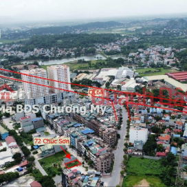 PRICE ONLY 6TY TO OWN A BEAUTIFUL LOT OF LAND AT CHUC SON-CHUONG MY TTTT _0