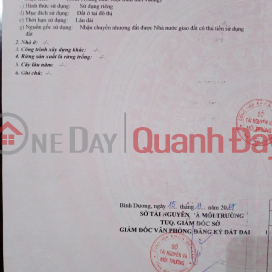 BEAUTIFUL LAND - GOOD PRICE - Land for sale in Phu Chanh resettlement area, Phu Tan ward, TDM, BD now Binh Duong ward, Ho Chi Minh City _0