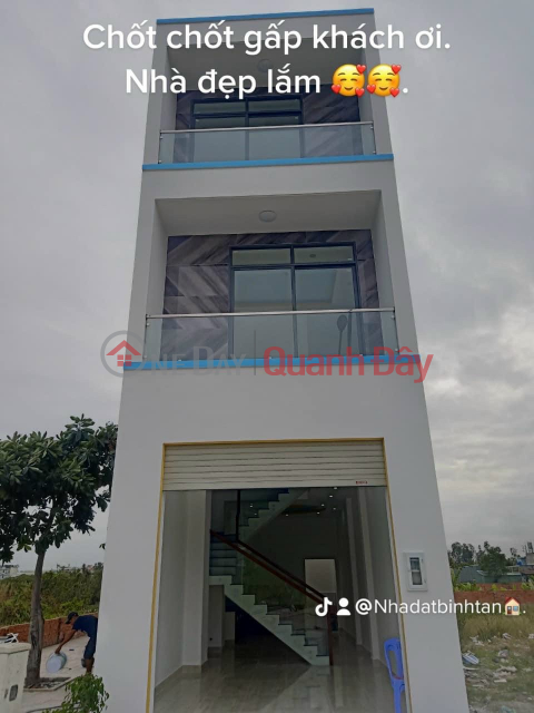 House for sale 64m2 HXT Provincial Road 10 Tan Tao Binh Tan 4 billion 100 million _0