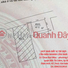 HOT PROPERTY - PRIME LOCATION - GREAT PRICE - HOUSE FOR SALE QUICKLY in Bac Tu Liem District, Hanoi _0