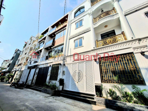 NHÀ ĐẸP THANG MÁY, NGANG 10M, HẺM XE HƠI HUỲNH TẤN PHÁT, 8.5 TỶ _0