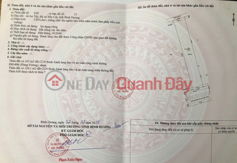 BEAUTIFUL LAND - GOOD PRICE, NEED TO SELL QUICKLY LOT OF LAND WITH 2 FRONTAGES, Hung Vuong, 3855m2, Tay Nam Ward, Ho Chi Minh City _0