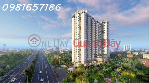 Cho thuê căn hộ dự án Minh Quốc Plaza, 2PN + 2WC - DT 65m2 - Nội thất cơ bản _0
