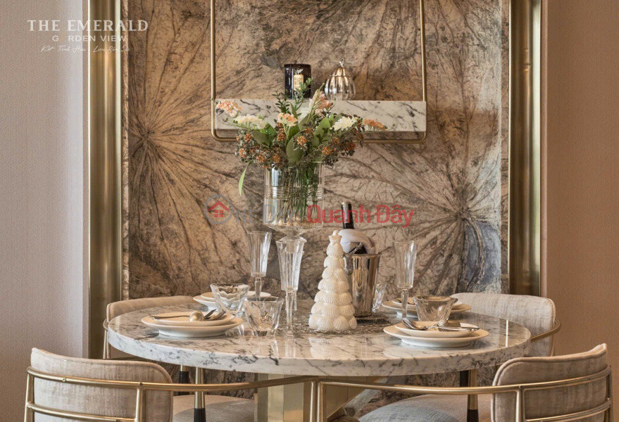 The Emerald Garden View offers apartments with Lemax 81 views for only 7 million VND per month in Thuan An. Sales Listings