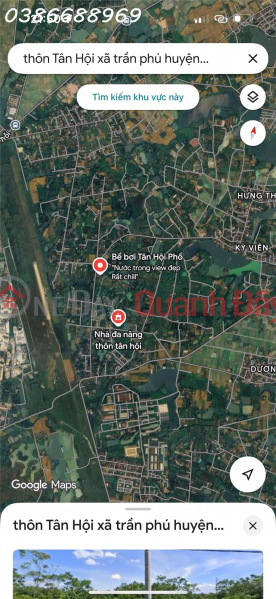 Property Search Vietnam | OneDay | Residential Sales Listings | E is the owner selling 650m² of land with three road frontages and a road wide enough for cars to pass each other in Chuong My, Hanoi.