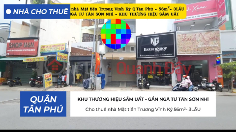 House for rent on Truong Vinh Ky Street, 56m² - 3 FLOORS - BUSY COMMERCIAL AREA _0