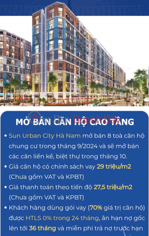 Sun Urban City Ha Nam project officially opens for sale and announces specific selling prices in October 2024 _0