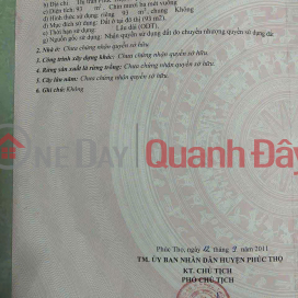 CC is selling 93m² of land in the center of Phuc Tho, Hanoi. _0