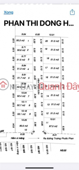 Property Search Vietnam | OneDay | Residential, Sales Listings | INVESTMENT OPPORTUNITY IN GOLDEN LAND AT TRUONG PHUOC PHAN – 1425M² – 20 PLOTS CAN BE DIVIDED – ONLY 66 BILLION