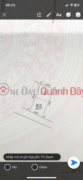 Property Search Vietnam | OneDay | Residential | Sales Listings, 40M2 LAND IN NGOC TRUC - TO HUU - NAM TU LIEM - 2 OPEN - 2.5M ALLEY - ONLY 150 MILLION\\/M2 (Negotiable)