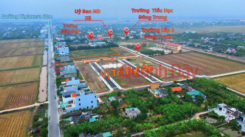 OWNER SELLING LAND PLOT IN DONG TRUNG RESETTLEMENT AREA, TIEN HAI, THAI BINH - BEST BUSINESS LOCATION IN THE AREA _0