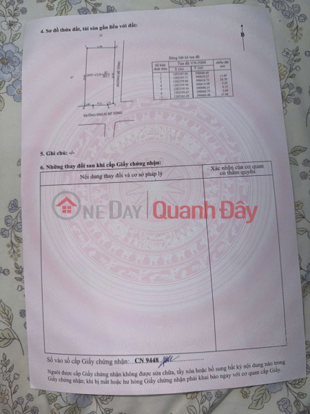 đ 1,5 tỷ, Bán nhà mặt tiền bê tông ấp 2, Suối Ngô, Tân Hòa, Tây Ninh - Có sẵn nhà ở - Giá chỉ 1,5 tỷ
