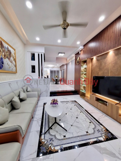 Beautiful house for sale in Thong Commune - Area 4 x 14m - 3 floors - 4 bedrooms _0