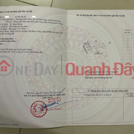 Cần bán đất mặt tiền đường Lê Hồng Phong - phường Đông Ninh Hòa _0