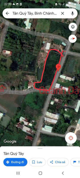 ĐẤT ĐẸP – GIÁ ĐẦU TƯ - CẦN BÁN LÔ ĐẤT mặt tiền đường nhựa liên ấp 1-3, xã Tân Quí Tây, huyện Bình Chánh, | Việt Nam, Bán | đ 13,07 tỷ