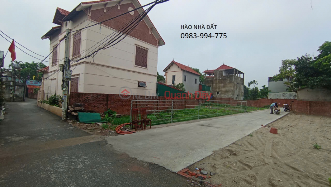 BÁN ĐẤT THUẬN THÀNH, BẮC NINH. 60M2 * MT 4,6M * 1,88 TỶ. Ô TÔ VÀO ĐẤT, NỞ HẬU Niêm yết bán