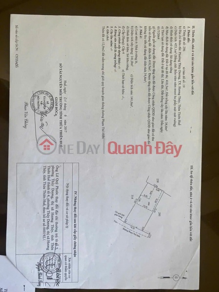 Property Search Vietnam | OneDay | Residential | Sales Listings | BEAUTIFUL LAND – BEAUTIFUL LAND LOT AT No. 8 Pham The Hien, Thuy Duong Ward, Huong Thuy Town, Thua Thien – Hue