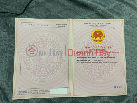 Land in Quat Lam Town, Giao Thuy District 1.6 billion - 100m² near school, densely populated - Nguyen Hung Real Estate - _0