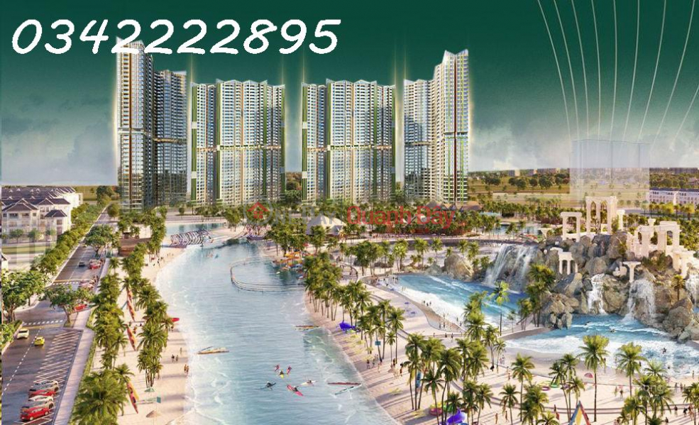 Bán căn hộ 2PN view đẹp tại Lumiere SpringBay, 4,875 tỷ, 65m2. LH: 0342 222 895, Việt Nam | Bán đ 4,88 tỷ