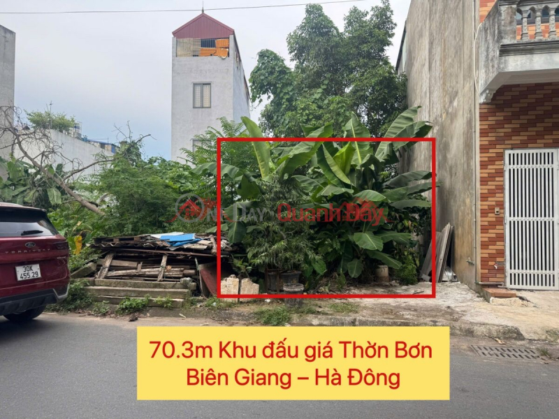 CHÍNH CHỦ CẦN BÁN LÔ ĐẤT 70,3M TẠI BIÊN GIANG-HÀ ĐÔNG-HÀ NỘI Niêm yết bán
