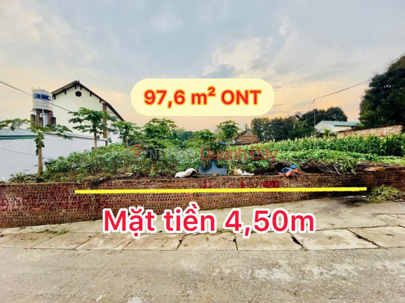 Beautiful land - Good price Dong Yen, Quoc Oai - Residential area full residential land 97.6m2 Sales Listings