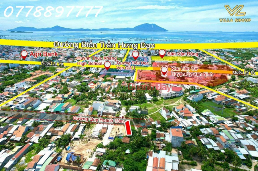 LAND CENTER OF VAN KE Town, 500 meters from the sea, 13 meters wide road Vietnam | Sales đ 2.2 Billion