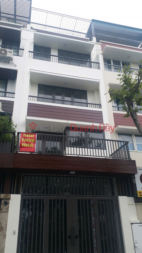 Townhouse for rent at the beginning of Trinh Van Bo, 80m2, 5 floors for office, business _0