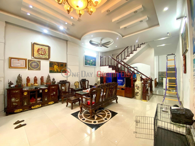 Property Search Vietnam | OneDay | Nhà ở | Niêm yết bán, nhà đẹp Nguyễn Văn Cừ- Gia Thuỵ 82m x 4T, mặt tiền 5.5m, phân lô, ôtô tránh