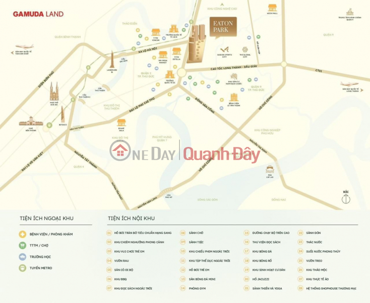 Property Search Vietnam | OneDay | Residential, Sales Listings, Eaton Park luxury apartment for sale - Pay only 5% to own immediately