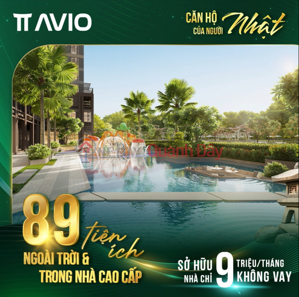 CĂN HỘ TT AVIO DĨ AN – FULL NỘI THẤT, GIÁ CHỈ 1,25 TỶ! Niêm yết bán