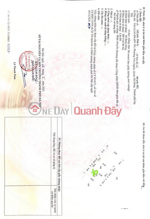 BEAUTIFUL LAND - GOOD PRICE - For Quick Sale Land Lot Prime Location At Group 10, Yen Nghia, Ha Dong, Hanoi _0